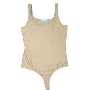 Betro Simone Women’s Medium Bodysuit Tank Top Square Neck Stretch